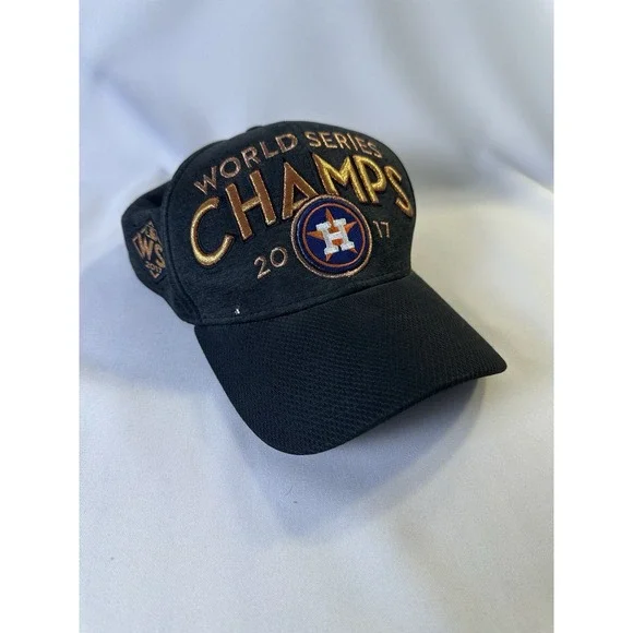 Era 39Thirty Houston Astros Graphite 2017 World Series Champions Hat Cap - Picture 1 of 7